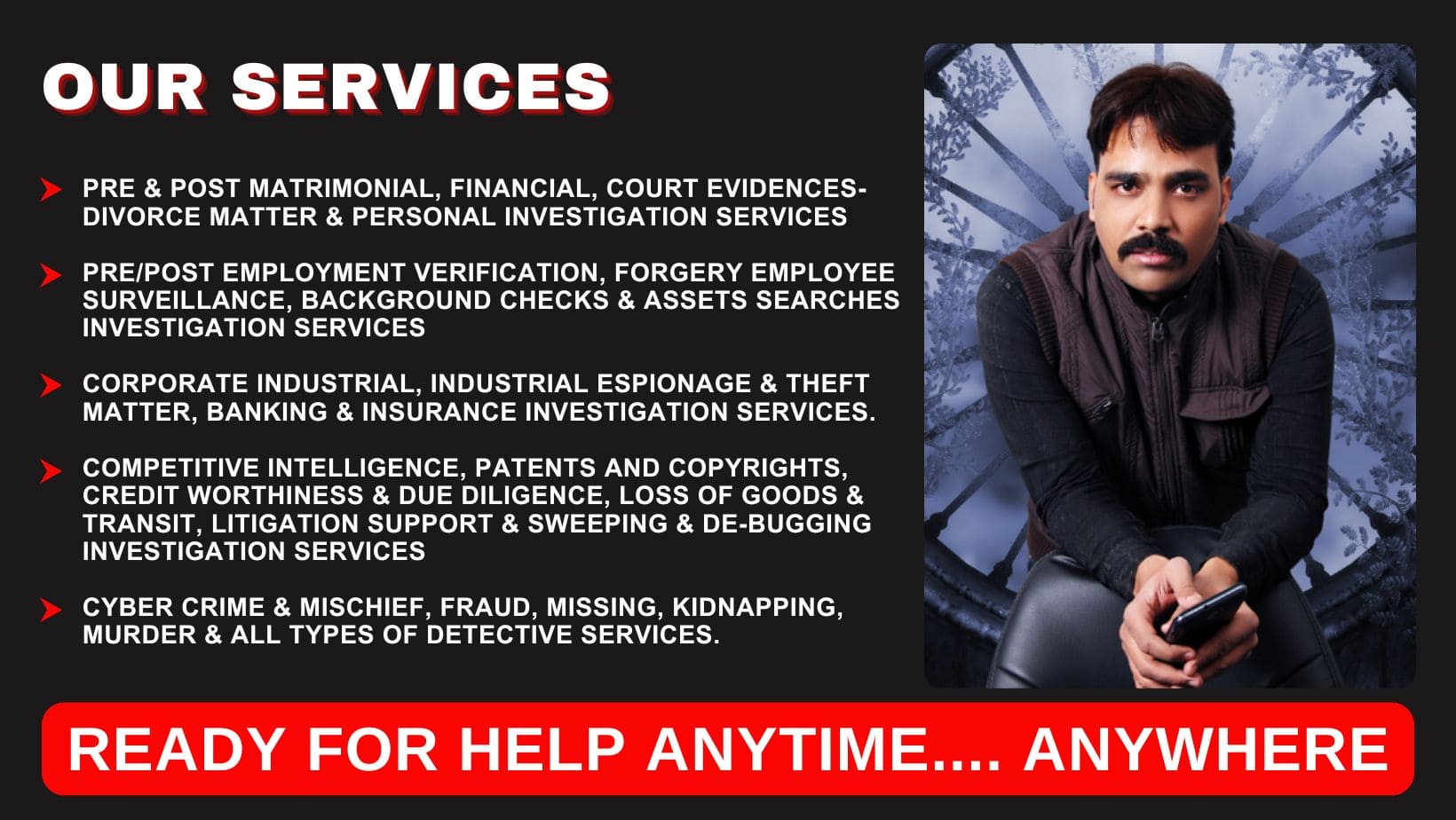 Best Detective Agency Near Palasia in Indore